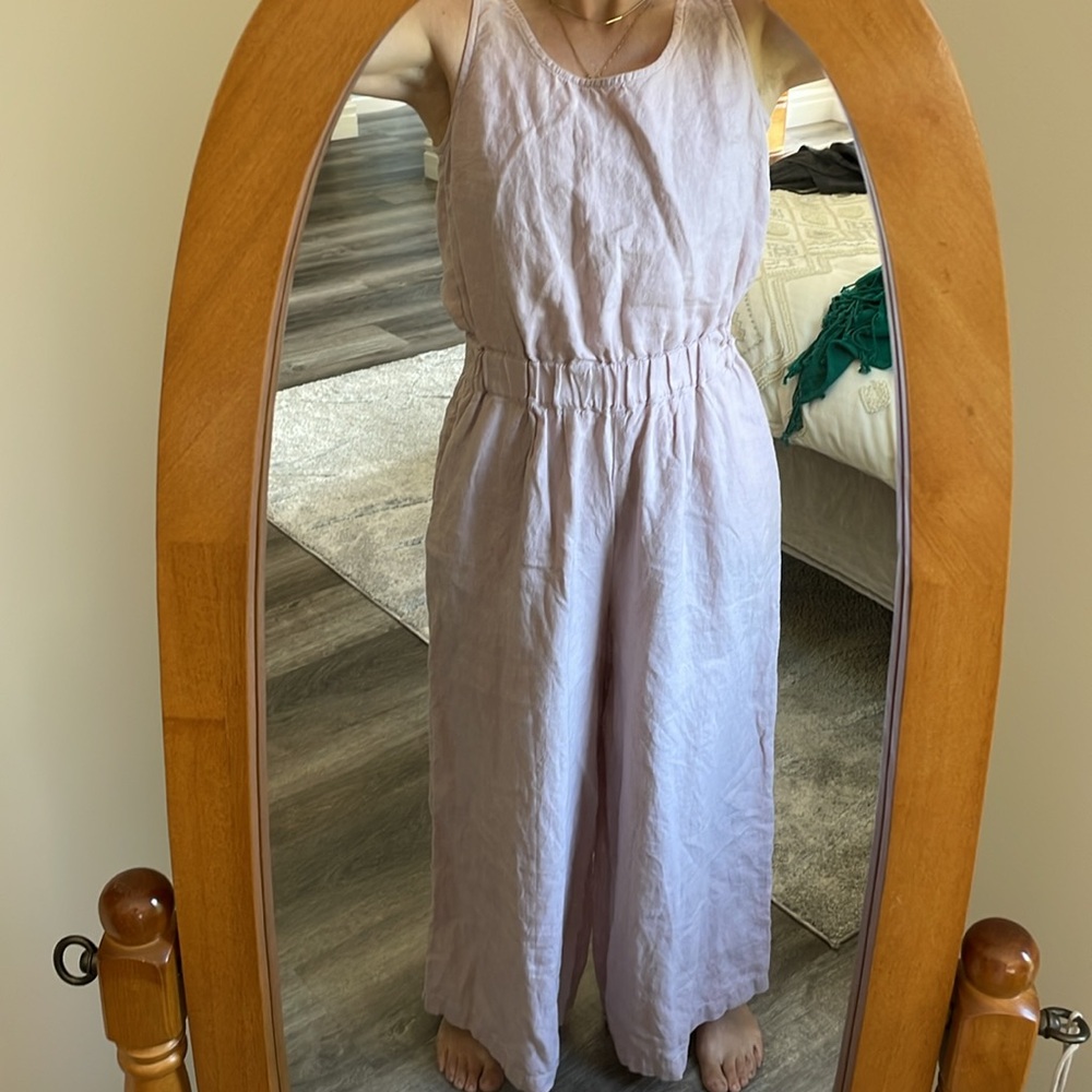 Not perfect linen jumpsuit s/m